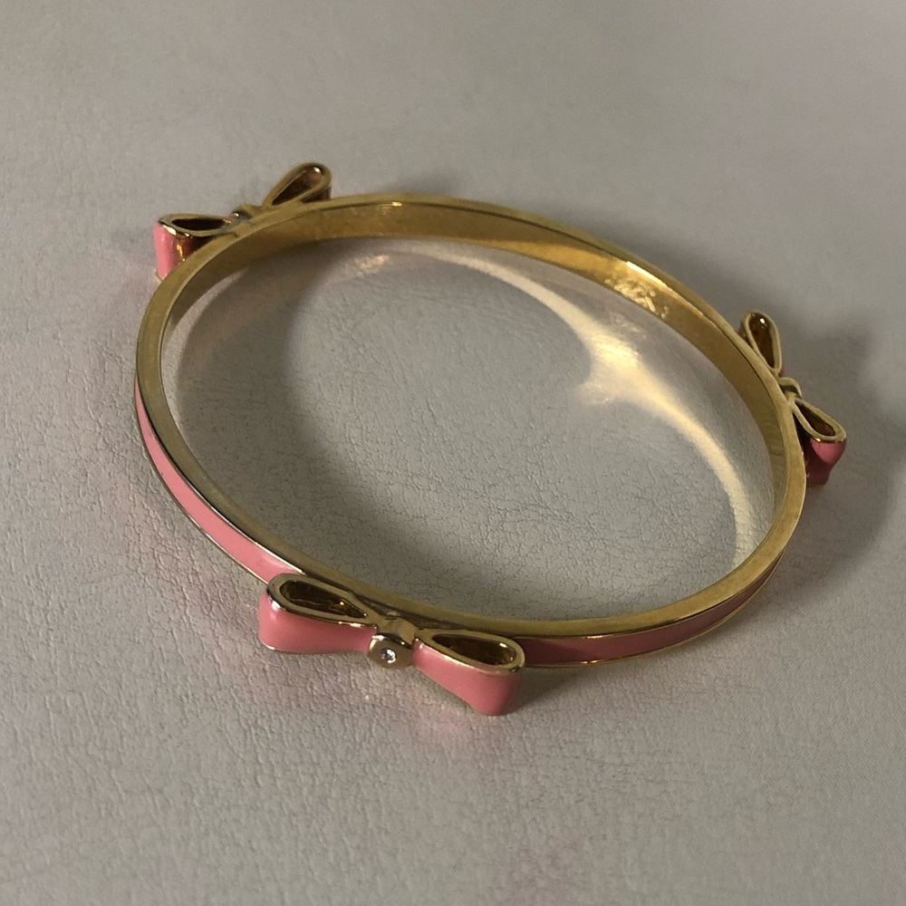 Pink bows bangle - 2 / $20